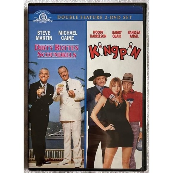 Dirty Rotten Scoundrels / Kingpin (DVD, Double Feature, 2-Disc Set) - Picture 1 of 3